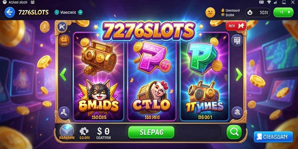 Screenshot gameplay 7276SLOTS menunjukkan keseruan dalam permainan TPS.