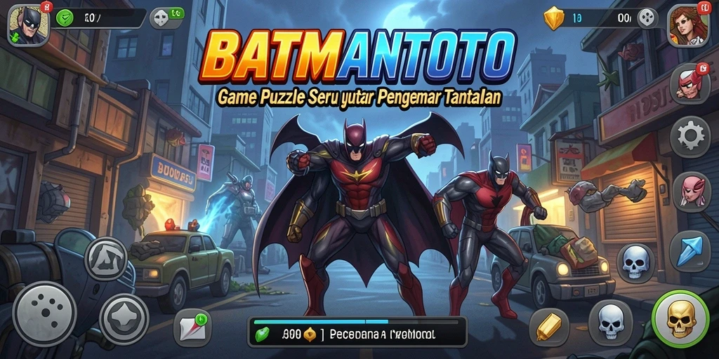 Tampilan gameplay menarik dari BATMANTOTO, menampilkan berbagai teka-teki seru.