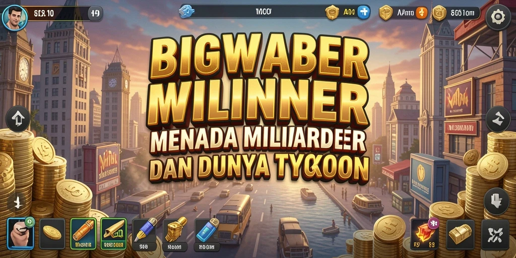 Gameplay <strong>BIGWINNER</strong> yang menarik dan penuh strategi bisnis.