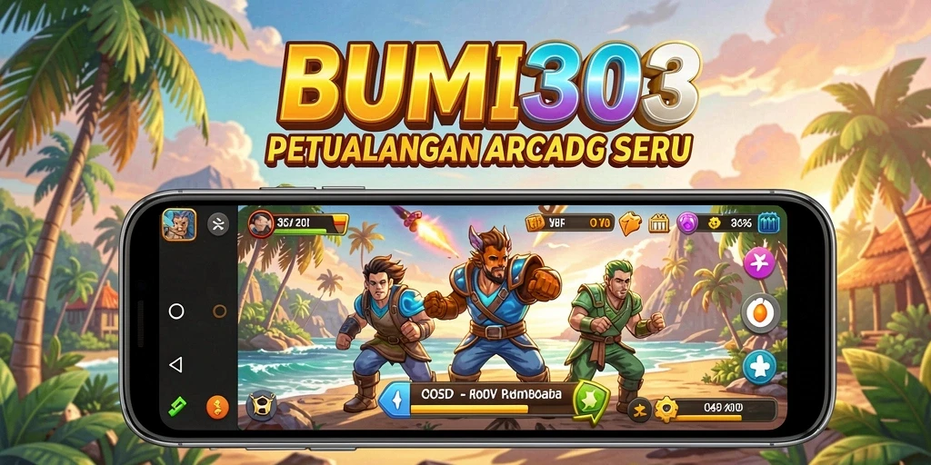 Tampilan menarik dari gameplay BUMI303 yang penuh aksi.