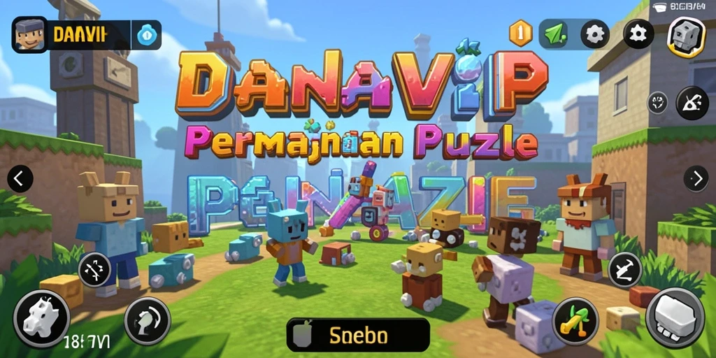 Tampilan gameplay DANAVIP yang menarik dan penuh tantangan.
