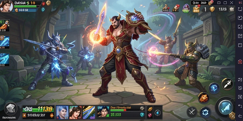Tampilan menarik dari gameplay DAYA138 yang mendebarkan.