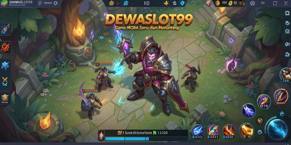 Tampilan gameplay seru DEWASLOT99 yang memukau.