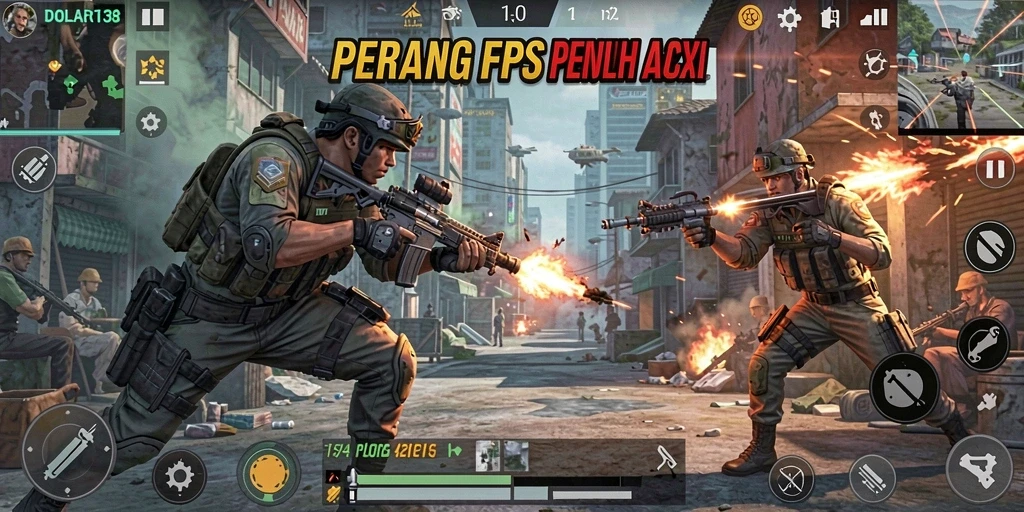Tampilan gameplay DOLAR138 yang menegangkan dan penuh aksi.
