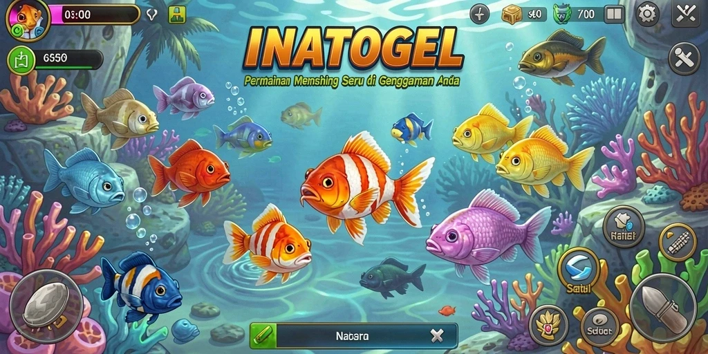 Tampilkan momen menarik saat menangkap ikan besar di INATOGEL.
