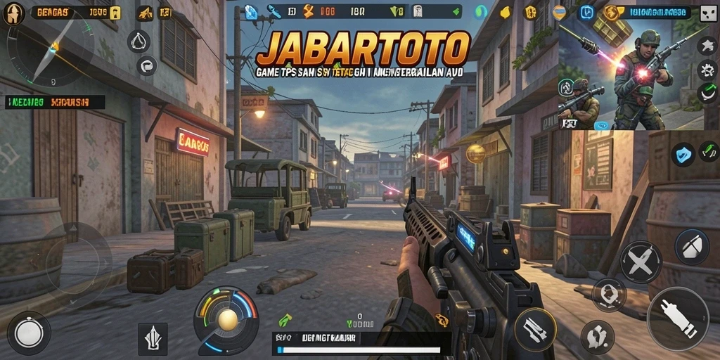 Tangkapan layar dari gameplay JABARTOTO menampilkan aksi pertempuran yang intens dan mendebarkan.