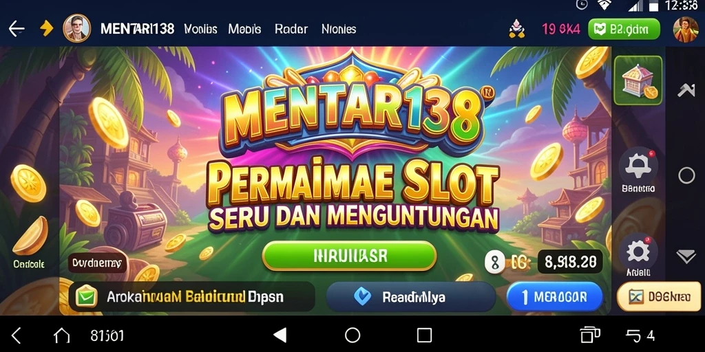 Tampilan gameplay MENTARI138 yang menakjubkan dan penuh warna.