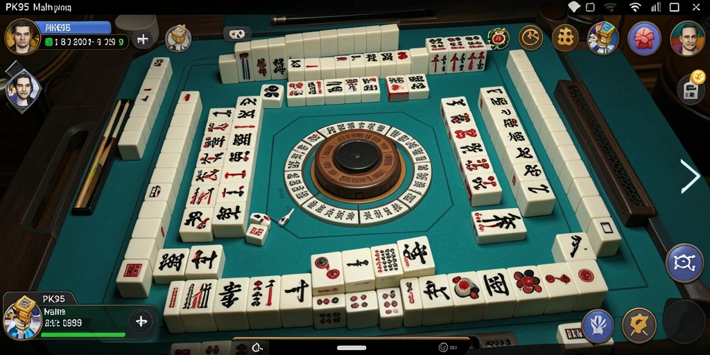 Tampilan utama gameplay PK95 yang mendebarkan dan menantang.