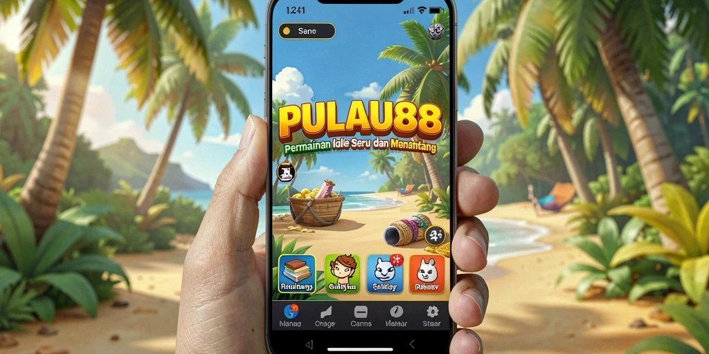 Screenshot PULAU88 menunjukkan gameplay yang menarik dan konten Idle.