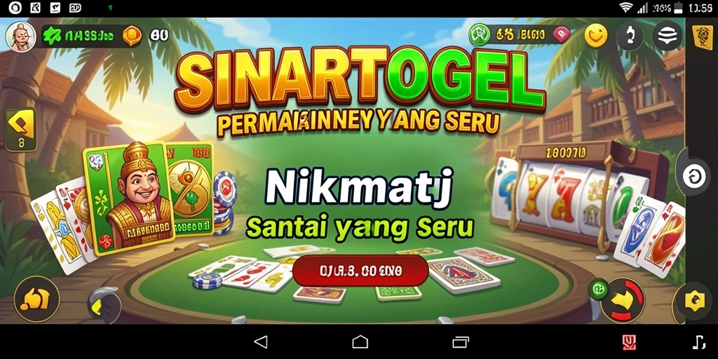 Screenshot gameplay SINARTOGEL yang menggambarkan keseruan bermain.