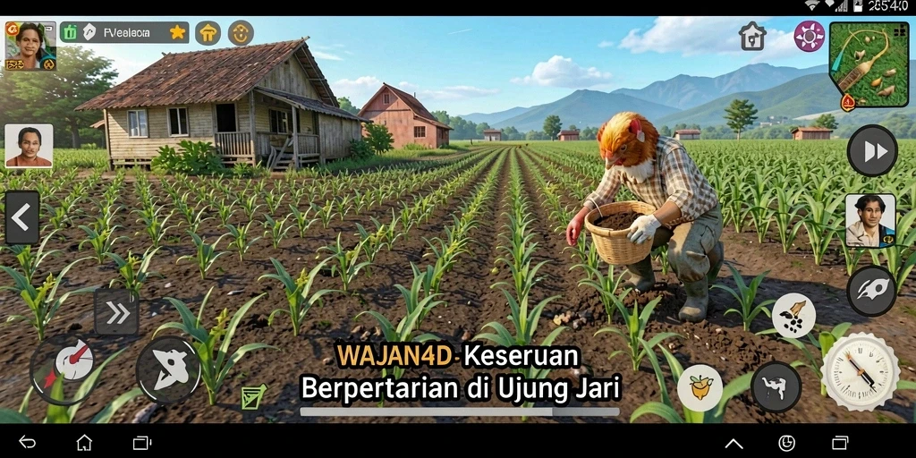 Gameplay seru WAJAN4D dengan grafis menarik.
